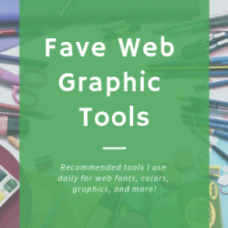 Favorite Web Graphic Tools