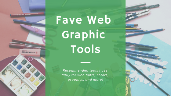 Favorite Web Graphic Tools