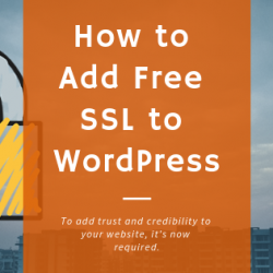 how to add free SSL WordPress